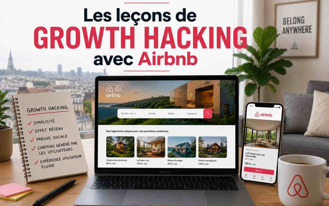 Les leçons de growth hacking avec Airbnb